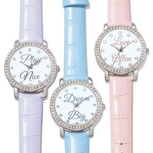 Dream Big Blue Strap Watch